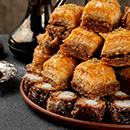Baklava mit Walnüssen